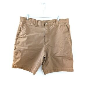 Brahma Canvas Short 38 Brown Cargo Utility Mens